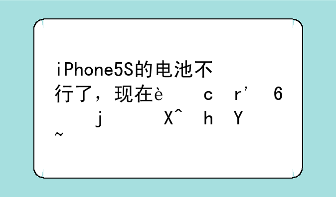 iPhone5S的电池不行了，现在还有换的必要吗？