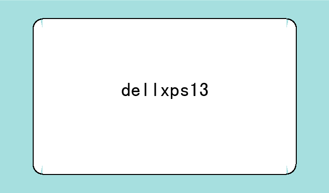 dellxps13